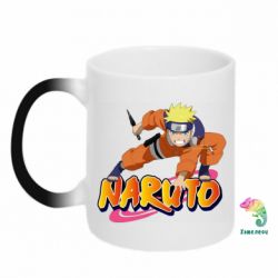 Чашка-хамелеон Naruto with logo