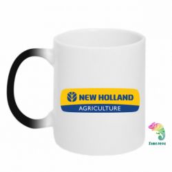 Чашка-хамелеон New holland emblem - PrintSalon