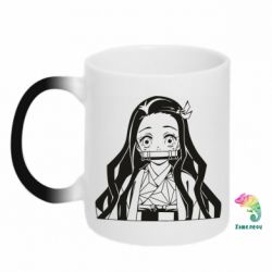 Чашка-хамелеон Незуко - PrintSalon