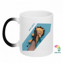 Чашка-хамелеон Nice angle - PrintSalon