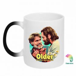 Чашка-хамелеон Одни из нас Бил и Френк - PrintSalon