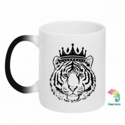 Чашка-хамелеон Папа-Тигр