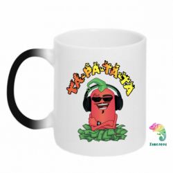 Чашка-хамелеон Перец Эдисон и доллары - PrintSalon