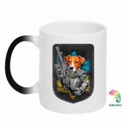 Чашка-хамелеон Пес Патрон арт - PrintSalon