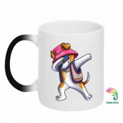 Чашка-хамелеон Пес Патрон фанат Калуша - PrintSalon
