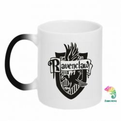 Чашка-хамелеон Ravenclaw Emblem - PrintSalon