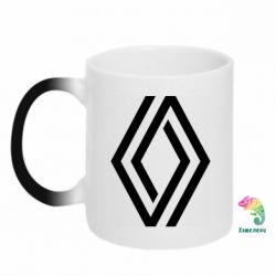 Чашка-хамелеон Renault New Logo - PrintSalon