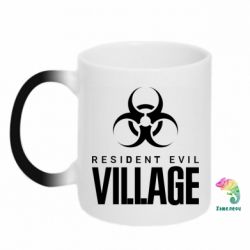 Чашка-хамелеон Resident Evil Village Biohazard - PrintSalon