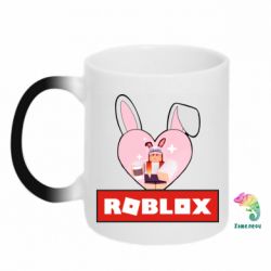 Чашка-хамелеон Roblox Bunny Girl Skin