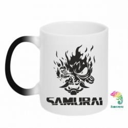 Чашка-хамелеон Rock Group Logo - Samurai - PrintSalon