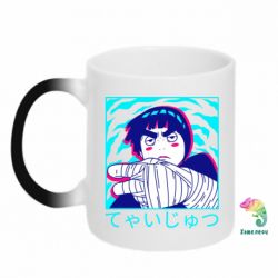 Чашка-хамелеон Rock Lee Naruto