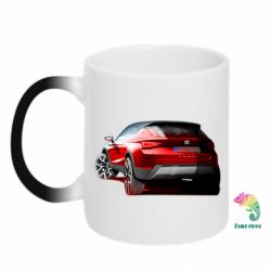 Чашка-хамелеон Seat Arona - PrintSalon