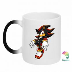 Чашка-хамелеон Shadow the hedgehog - PrintSalon