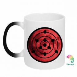 Чашка-хамелеон Sharingan moon - PrintSalon