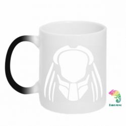 Кружка-хамелеон Шеврон полиции Хищник - PrintSalon
