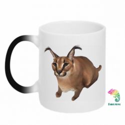 Чашка-хамелеон Шлепа кот - PrintSalon