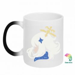 Чашка-хамелеон Силуэт Паймон - PrintSalon