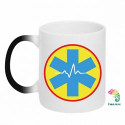 Чашка-хамелеон Скорая помощь - PrintSalon