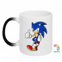 Чашка-хамелеон Sonic art - PrintSalon