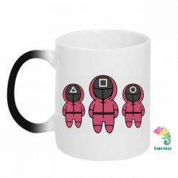 Чашка-хамелеон Солдати гра в Кальмара - PrintSalon