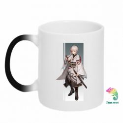 Чашка-хамелеон Standing Kazuha - PrintSalon