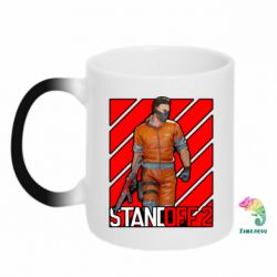 Чашка-хамелеон Standoff 2 Red Logo - PrintSalon