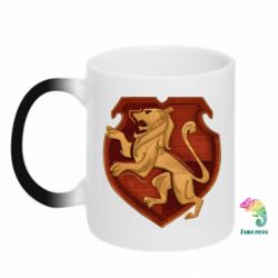 Чашка-хамелеон Cтарая эмблема Гриффиндор - PrintSalon