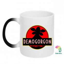 Чашка-хамелеон Stragner Things Demogorgon - PrintSalon