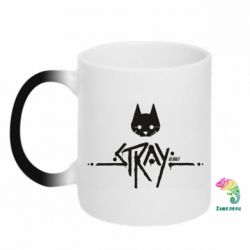 Чашка-хамелеон Stray logo - PrintSalon