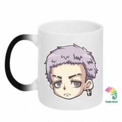 Чашка-хамелеон Takashi Mitsuya chibi - PrintSalon
