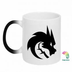 Чашка-хамелеон Team Spirit Logo - PrintSalon