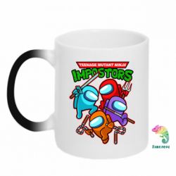 Чашка-хамелеон Teenage Mutant Ninja Impostors - PrintSalon