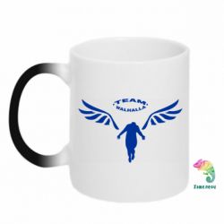 Чашка-хамелеон The Headless Angel Team Valhalla - PrintSalon