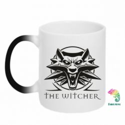 Чашка-хамелеон The witcher wolf - PrintSalon
