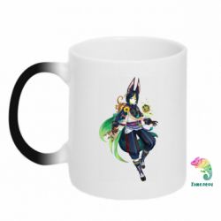 Чашка-хамелеон Tighnari full art - PrintSalon