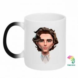 Чашка-хамелеон Timothée Chalamet - PrintSalon