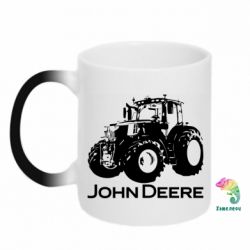 Чашка-хамелеон Tractor John Deere - PrintSalon
