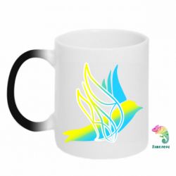 Кружка-хамелеон Україна Ластівка - PrintSalon