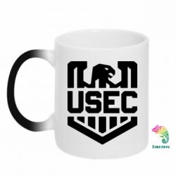 Чашка-хамелеон USEC Emblem Escape from Tarkov - PrintSalon