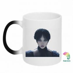 Чашка-хамелеон Венсдей - PrintSalon