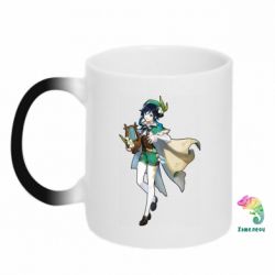 Чашка-хамелеон Venti Genshin Impact - PrintSalon