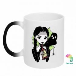 Чашка-хамелеон Венздей з отрутою - PrintSalon