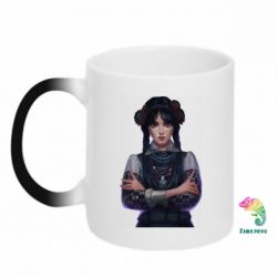 Чашка-хамелеон Венздей Українка - PrintSalon