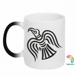 Чашка-хамелеон Viking Raven - PrintSalon