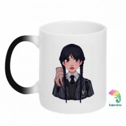 Чашка-хамелеон Wednesday and It - PrintSalon