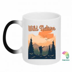 Чашка-хамелеон Wild nature - PrintSalon
