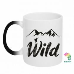 Чашка-хамелеон Wild - PrintSalon