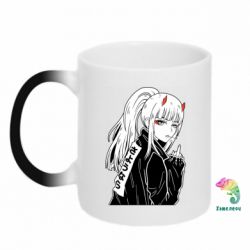 Чашка-хамелеон Zero Two Art - PrintSalon
