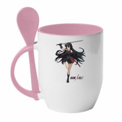 Чашка з ложкою Акамe - PrintSalon