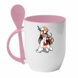 Чашка с ложкой Асуна